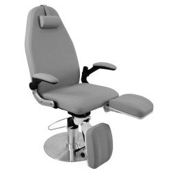 Silla de podología hidráulica azzurro 713a gris Silla de podología hidráulica azzurro 713a gris