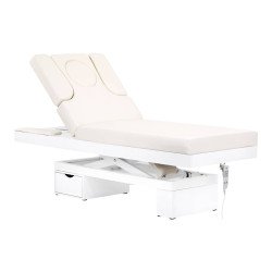 Couch de cosmética spa azul 815b en blanco brillante Couch de cosmética spa azul 815b en blanco brillante