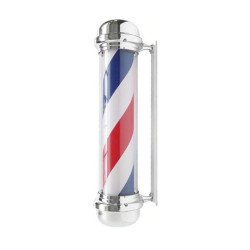Plafón iluminado barbería BB-02 plata grande Plafón iluminado barbería BB-02 plata grande