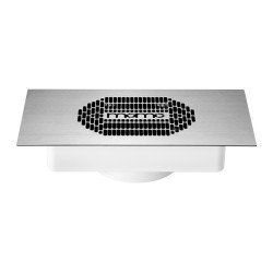 Momo S-41 absorbente de polvo incorporado plateado
