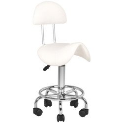 Silla de cosmética 6001 blanca Silla de cosmética 6001 blanca