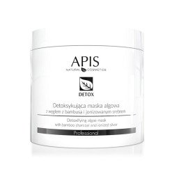 Máscara de algas detoxificantes Apis con carbón de bambú y plata ionizada 250g