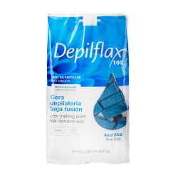 Depilflax cera dura sin tiras para depilación 1 kg azuleno