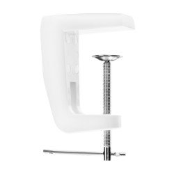 Soporte para lámpara de aumento blanca de sobremesa Soporte para lámpara de aumento blanca de sobremesa