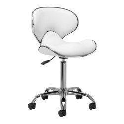 Taburete cosmético Gabbiano q-4599 blanco Taburete cosmético Gabbiano q-4599 blanco