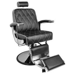 Silla de Barbero Gabbiano Imperial Negra Silla de Barbero Gabbiano Imperial Negra