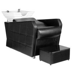 Unidad de lavado de peluquería hsb07 sistema de cabello negro Unidad de lavado de peluquería hsb07 sistema de cabello negro