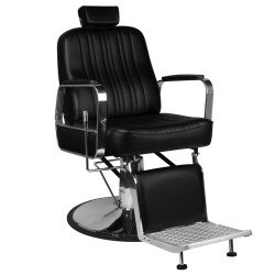 Silla de barbero Gabbiano patrizio negra Silla de barbero Gabbiano patrizio negra