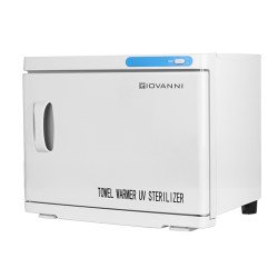 Calentador de toallas con esterilizador uv-c de 23l blanco Calentador de toallas con esterilizador uv-c de 23l blanco