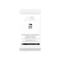 Apis detox máscara detoxificante de algas con carbón de bambú y plata ionizada 20g