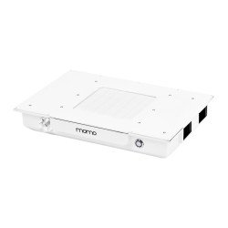 Momo profesional J-02 absorber de polvo de cassette empotrado blanco