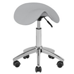 Taburete cosmético am-302 gris Taburete cosmético am-302 gris