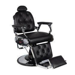 Silla de Barbero Negra Gabbiano Pietro Silla de Barbero Negra Gabbiano Pietro