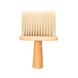 Cepillo de peluquería, cuello de madera