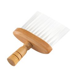 Cepillo de peluquería Puck cuello blanco cabello