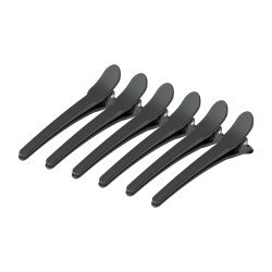 Pinzas de peluquería para cabello e-17 10 pcs 10.5 cm negras Pinzas de peluquería para cabello e-17 10 pcs 10.5 cm negras