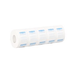 Collar de papel para barbero 5 pcs blanco Collar de papel para barbero 5 pcs blanco