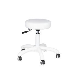 Taburete cosmético am-303-2 blanco Taburete cosmético am-303-2 blanco