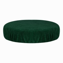 CUBIERTA TERRY PARA TABURETE VERDE BOTELLA CUBIERTA TERRY PARA TABURETE VERDE BOTELLA