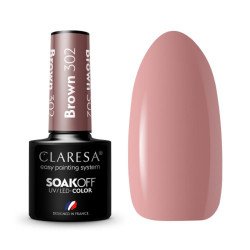 CLARESA Esmalte de uñas híbrido MARRÓN 304 -5g CLARESA Esmalte de uñas híbrido MARRÓN 304 -5g