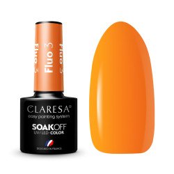 CLARESA Esmalte de uñas híbrido FLUO 3 -5g CLARESA Esmalte de uñas híbrido FLUO 3 -5g