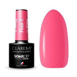 CLARESA Esmalte de uñas híbrido FLUO 8 -5g CLARESA Esmalte de uñas híbrido FLUO 8 -5g