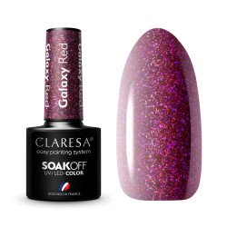 CLARESA Esmalte en gel Galaxy Red 5g CLARESA Esmalte en gel Galaxy Red 5g