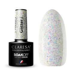 CLARESA Esmalte de uñas híbrido GLITTER 1 -5g CLARESA Esmalte de uñas híbrido GLITTER 1 -5g