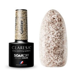 CLARESA Esmalte de uñas híbrido GLITTER 3 -5g CLARESA Esmalte de uñas híbrido GLITTER 3 -5g
