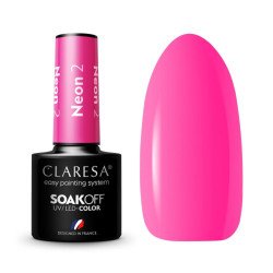 CLARESA Esmalte de uñas híbrido NEÓN 2 -5g CLARESA Esmalte de uñas híbrido NEÓN 2 -5g