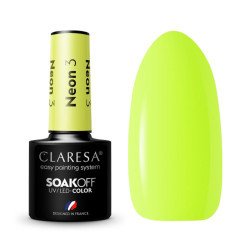 CLARESA Esmalte de uñas híbrido NEÓN 3 -5g CLARESA Esmalte de uñas híbrido NEÓN 3 -5g