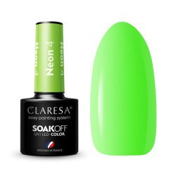 CLARESA Esmalte de uñas híbrido NEÓN 4 -5g CLARESA Esmalte de uñas híbrido NEÓN 4 -5g