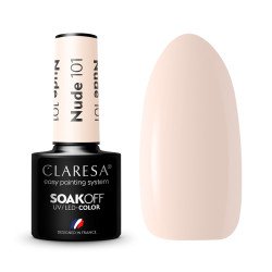 CLARESA Esmalte de uñas híbrido NUDE 101 -5g CLARESA Esmalte de uñas híbrido NUDE 101 -5g