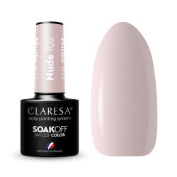 CLARESA Esmalte de uñas híbrido NUDE 102 -5g CLARESA Esmalte de uñas híbrido NUDE 102 -5g