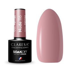 CLARESA Esmalte de uñas híbrido NUDE 116 -5g