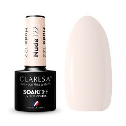 CLARESA Esmalte de uñas híbrido NUDE 122 -5g