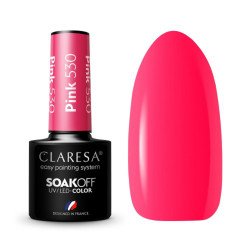 CLARESA esmalte de uñas híbrido PINK 530 -5g CLARESA esmalte de uñas híbrido PINK 530 -5g