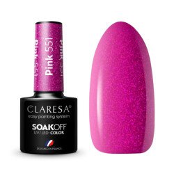 CLARESA Esmalte de uñas híbrido PINK 551 -5g CLARESA Esmalte de uñas híbrido PINK 551 -5g
