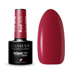 CLARESA Esmalte de uñas híbrido ROJO 425 -5g CLARESA Esmalte de uñas híbrido ROJO 425 -5g