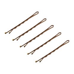 PINZAS DE PEINADO PARA CABELLO 120 PCS E-57 5.6CM DORADO PINZAS DE PEINADO PARA CABELLO 120 PCS E-57 5.6CM DORADO