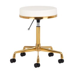 TABURETE COSMÉTICO H4 ORO BLANCO TABURETE COSMÉTICO H4 ORO BLANCO