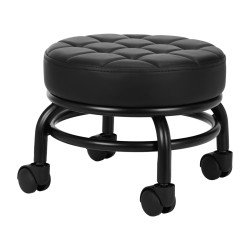 TABURETE COSMÉTICO PARA PEDICURA H13 NEGRO TABURETE COSMÉTICO PARA PEDICURA H13 NEGRO