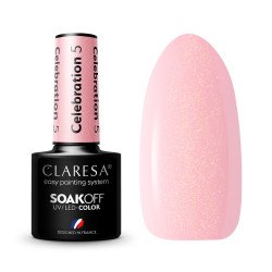 CLARESA Esmalte de uñas híbrido CELEBRATION 5 - 5g