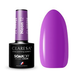 CLARESA Esmalte de uñas híbrido NEÓN 12 -5g CLARESA Esmalte de uñas híbrido NEÓN 12 -5g