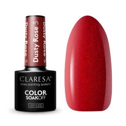 CLARESA Esmalte de uñas híbrido ROSA POLVOSO 3 -5g CLARESA Esmalte de uñas híbrido ROSA POLVOSO 3 -5g