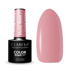 CLARESA Esmalte de uñas híbrido ROSA POLVORIENTO 7 -5g CLARESA Esmalte de uñas híbrido ROSA POLVORIENTO 7 -5g
