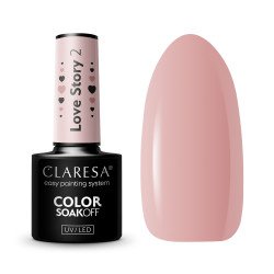 CLARESA Hybrid Polish HISTORIA DE AMOR 2 - 5g CLARESA Hybrid Polish HISTORIA DE AMOR 2 - 5g