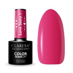 CLARESA Hybrid Polish HISTORIA DE AMOR 5 - 5g CLARESA Hybrid Polish HISTORIA DE AMOR 5 - 5g