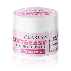 Gel constructor Claresa Soft&Easy glam rosa 45g Gel constructor Claresa Soft&Easy glam rosa 45g