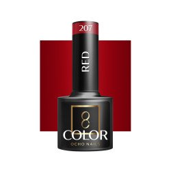 OCHO NAILS Esmalte de uñas híbrido rojo 207 -5 g OCHO NAILS Esmalte de uñas híbrido rojo 207 -5 g